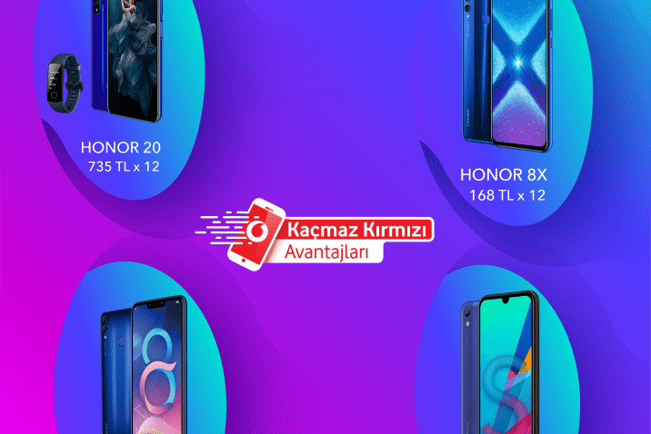 HONOR’dan Vodafone Kaçmaz Kırmızı Günleri’ne Özel Fırsatlar