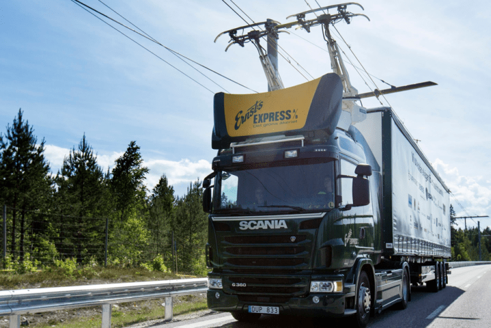 Almanya Kamyonlara Özel Elektrikli Otoyolu Faaliyete Geçirdi