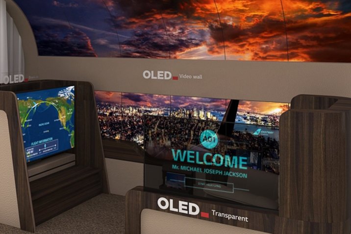 LG Rulo Şeklinde Katlanabilen OLED Ekranını Tanıttı