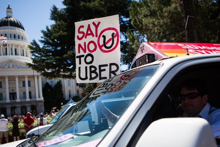 Uber’in Halka Arzı Öncesinde Lyft ve Uber Sürücülerinden Protesto